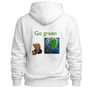 Print "Go green"